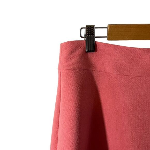 Ann Taylor Loft Pink Laser Cut A Line Skirt Size 6 - Picture 5 of 10